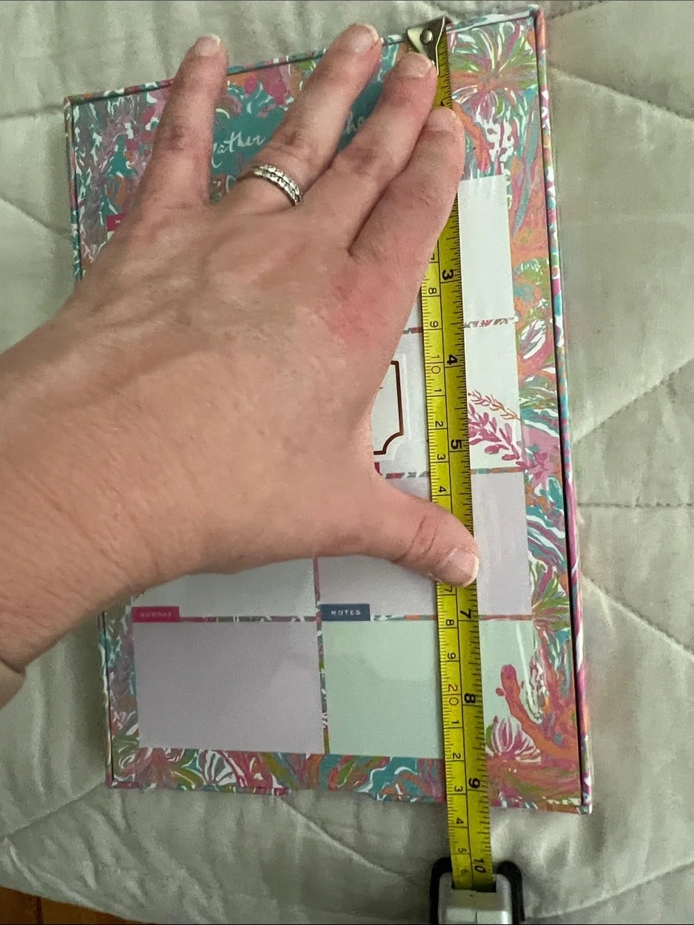 NWT Lilly Pulitzer Weekly List Notepad days of the week - Picture 13 of 14
